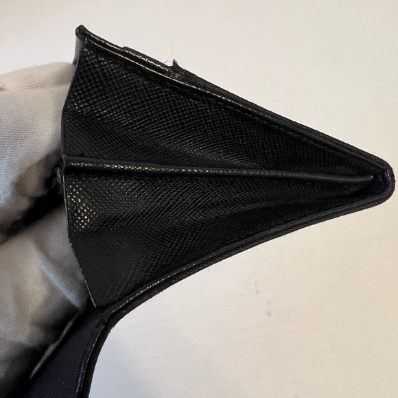 Prada, black nylon and leather, long wallet - Picture 11 of 16